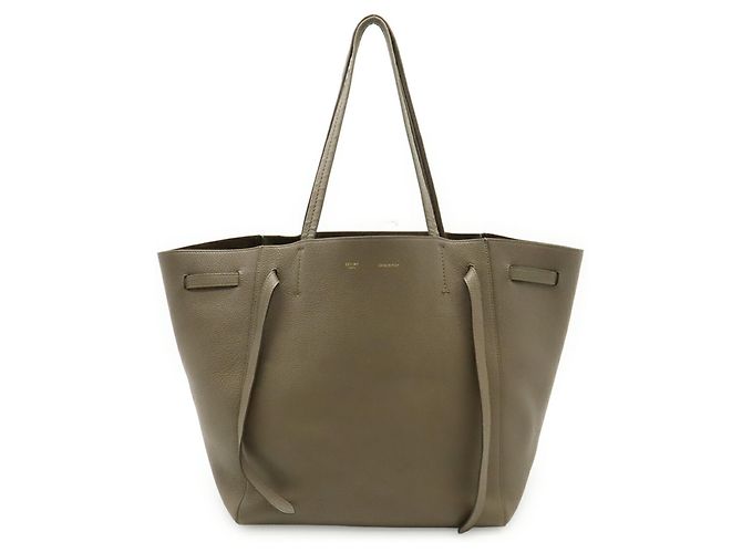 Céline Celine Cabas Phantom Small Belt Tote Bag Grigio - vista 2