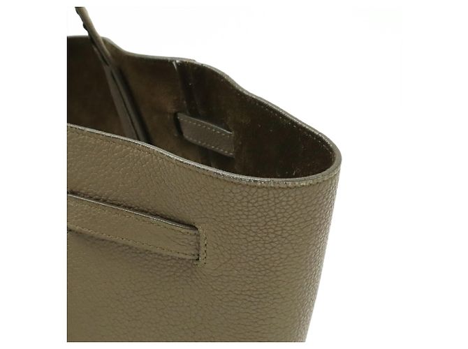 Céline Celine Cabas Phantom Small Belt Tote Bag Grigio - vista 5