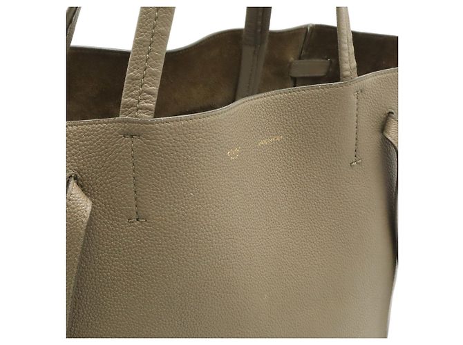 Céline Celine Cabas Phantom Small Belt Tote Bag Grigio - vista 8
