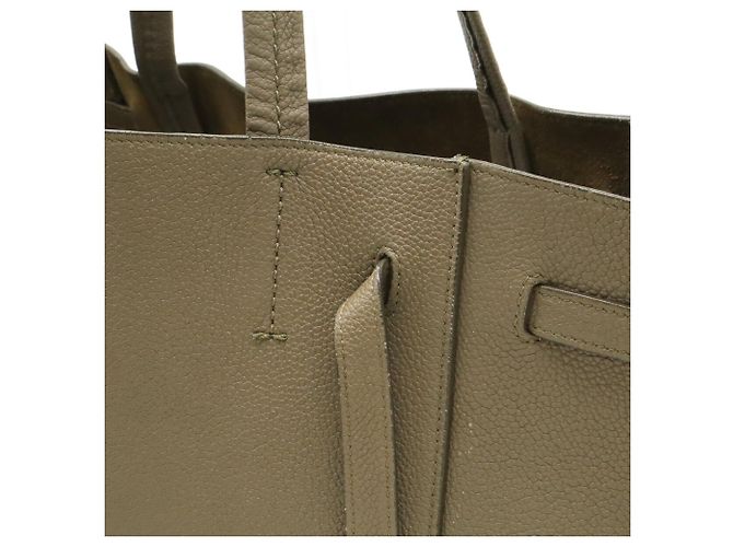 Céline Celine Cabas Phantom Small Belt Tote Bag Grigio - vista 9