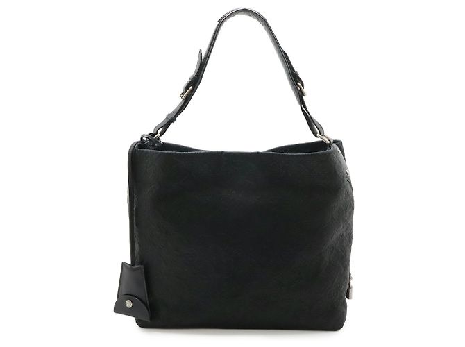 Borsa a Spalla Louis Vuitton Monogram Anthea Hobo PM Nero - vista 2