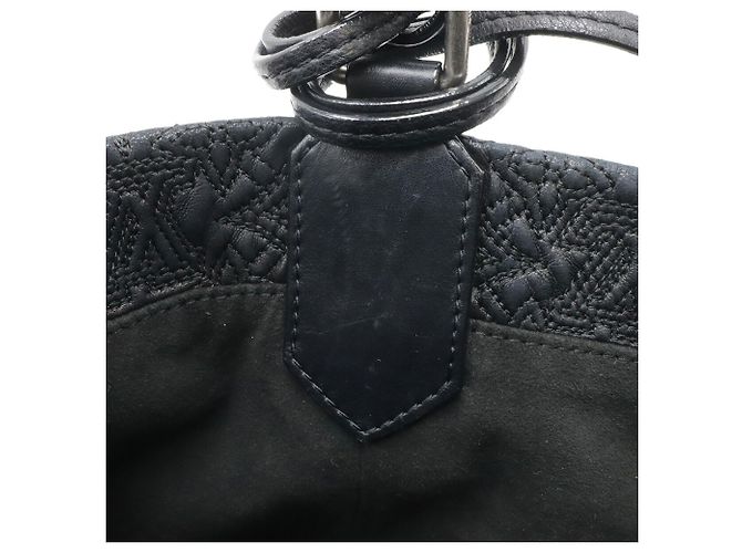 Borsa a Spalla Louis Vuitton Monogram Anthea Hobo PM Nero - vista 8