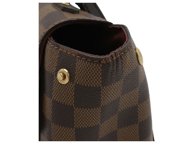 Louis Vuitton Damier Bond Street BB Handtasche Braun Bordeaux - Ansicht 6