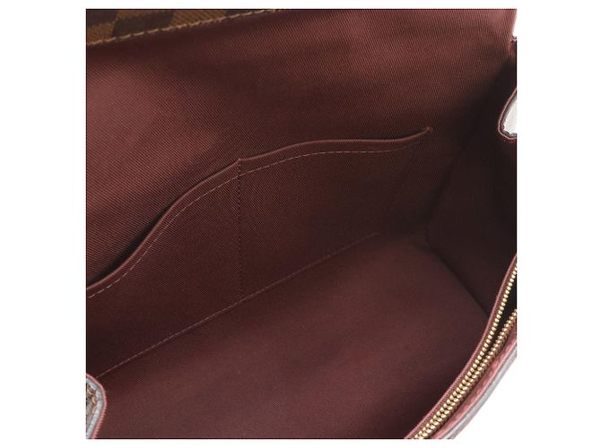 Louis Vuitton Damier Bond Street BB Handtasche Braun Bordeaux - Ansicht 9