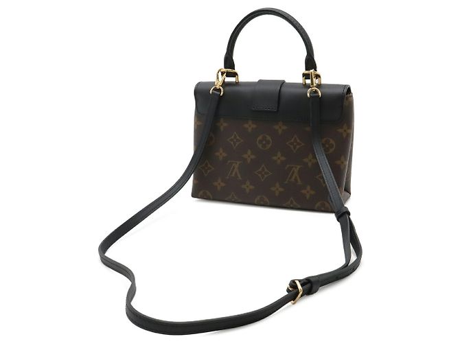 Borsa Louis Vuitton Monogram Rocky BB Nero - vista 3