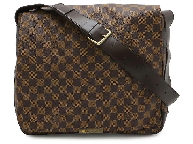 Borsa a tracolla Louis Vuitton Damier Bastille Marrone - vista 2