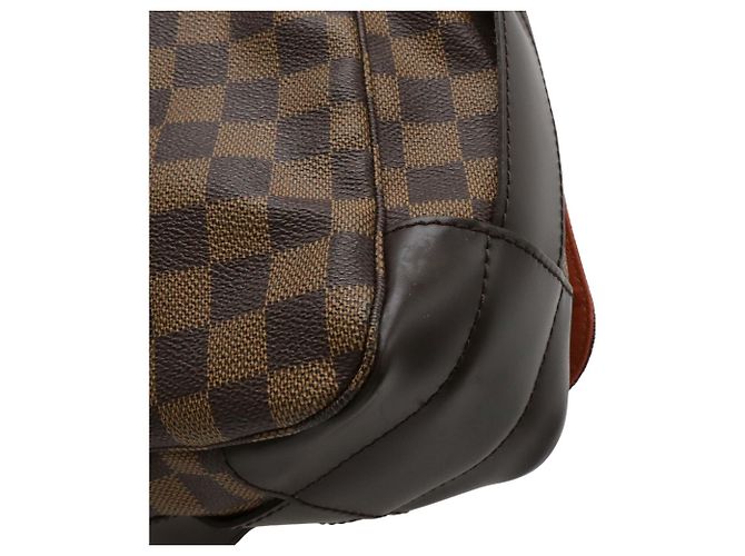 Borsa a tracolla Louis Vuitton Damier Bastille Marrone - vista 5