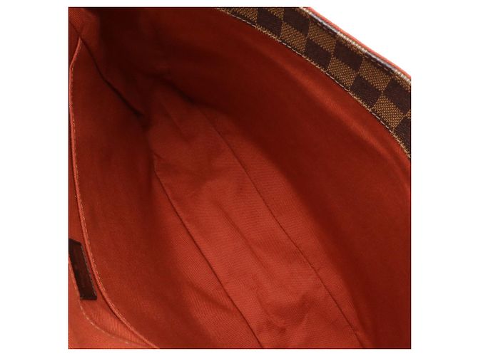 Borsa a tracolla Louis Vuitton Damier Bastille Marrone - vista 9