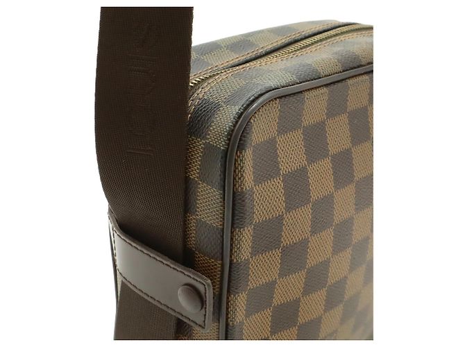 Pochette Louis Vuitton Damier Olaf PM Marrone - vista 5