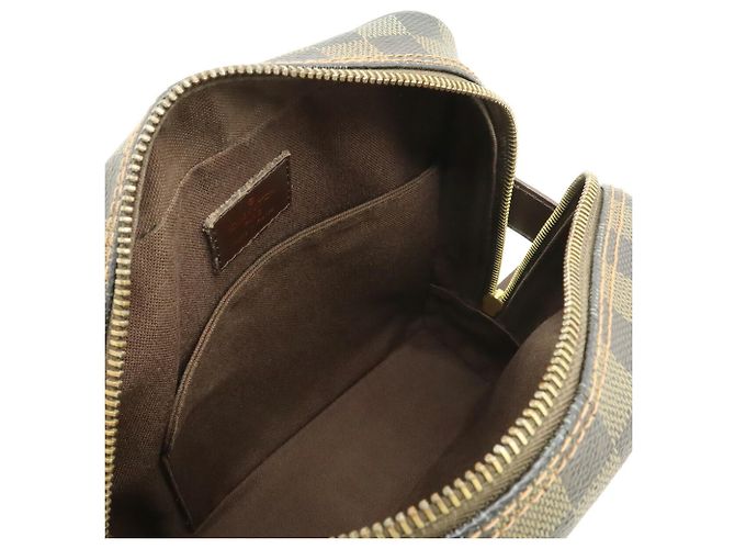 Pochette Louis Vuitton Damier Olaf PM Marrone - vista 9