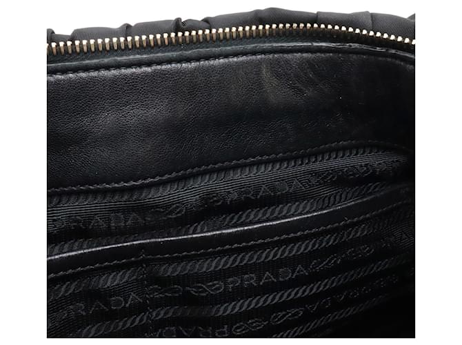 Prada Tessuto gesteppte Tote Bag Schwarz - Ansicht 10