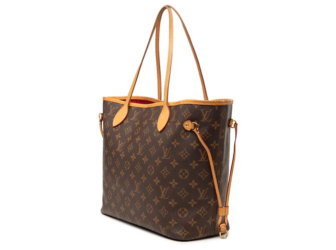 Louis Vuitton Marrone Monogram Neverfull MM - vista 2