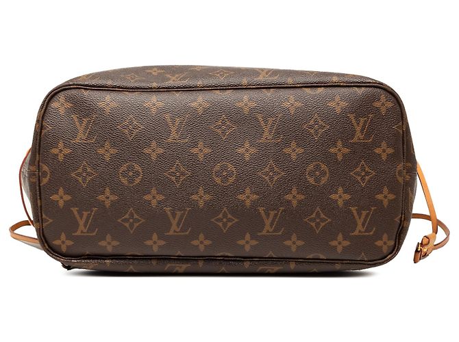 Louis Vuitton Marrone Monogram Neverfull MM - vista 3