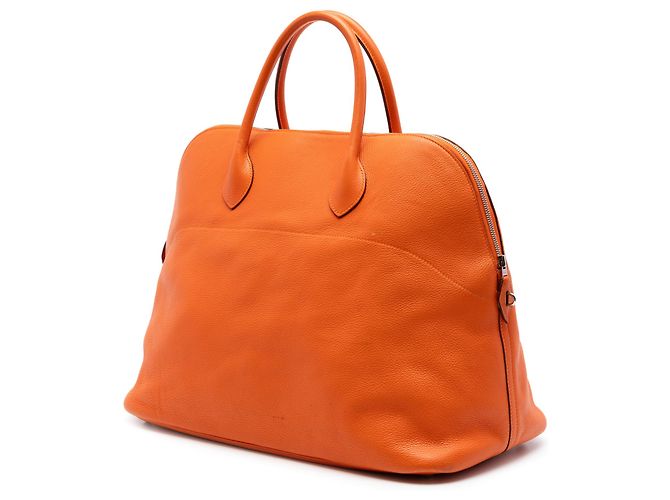 Hermès Orange Clemence Bolide 45 Arancione - vista 2