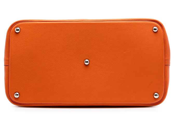 Hermès Orange Clemence Bolide 45 Arancione - vista 3