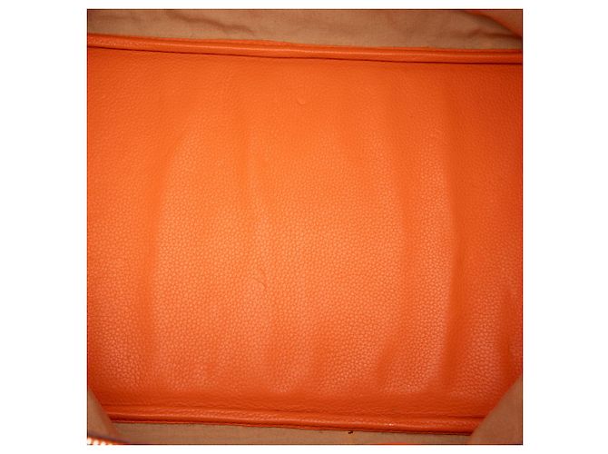 Hermès Orange Clemence Bolide 45 Arancione - vista 4