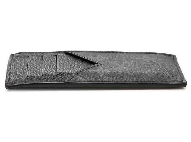 Tarjetero Louis Vuitton Black Monogram Eclipse Taigarama Negro - vista 3
