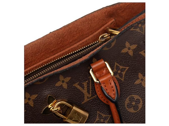 Tote Louis Vuitton Marrone Monogram Flower - vista 7