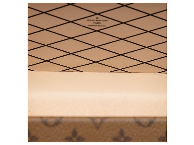 Louis Vuitton Marrone Monogram Reverse Petite Malle - vista 4