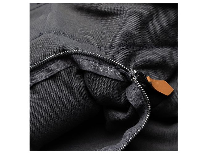 Hermès Fourre Tout MM aus grauer Canvas Braun - Ansicht 6