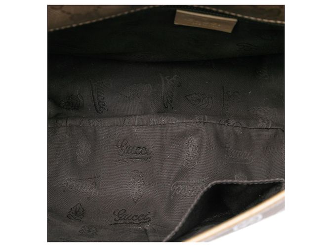 Gucci Gold GG Imprime Crossbody D'oro - vista 4
