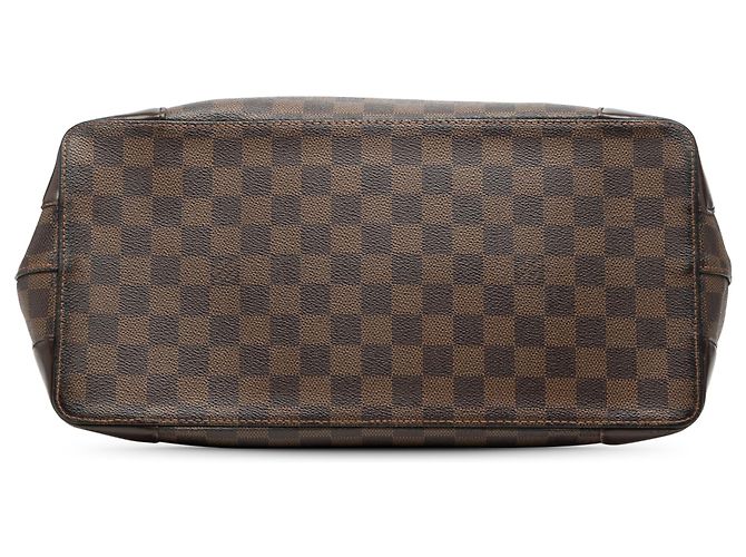 Louis Vuitton Marrone Damier Ebene Hampstead MM - vista 3