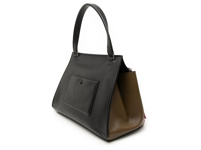 Céline Celine Handtasche aus dreifarbigem Leder in Pink, Größe Medium - Ansicht 2