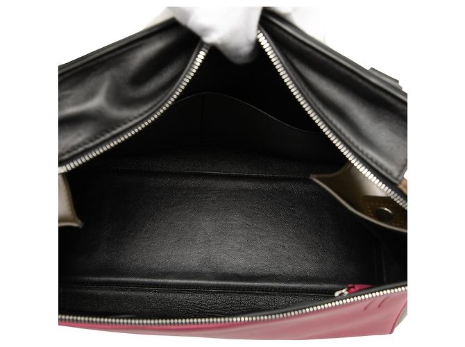 Céline Celine Handtasche aus dreifarbigem Leder in Pink, Größe Medium - Ansicht 4