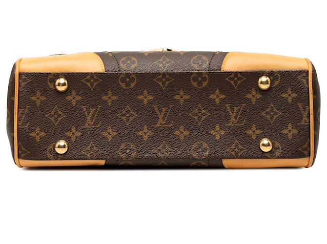 Louis Vuitton Marrone Monogram Beverly MM - vista 3