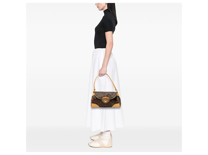 Louis Vuitton Marrone Monogram Beverly MM - vista 8