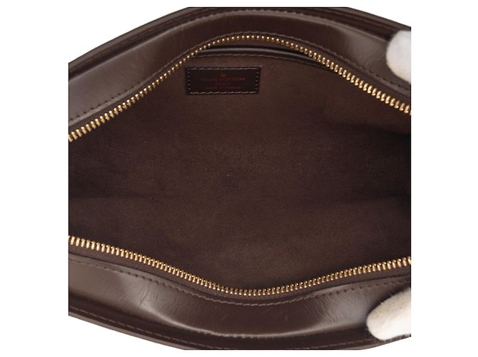 Louis Vuitton Pochette Saint Louis Damier Ebene marrone - vista 4
