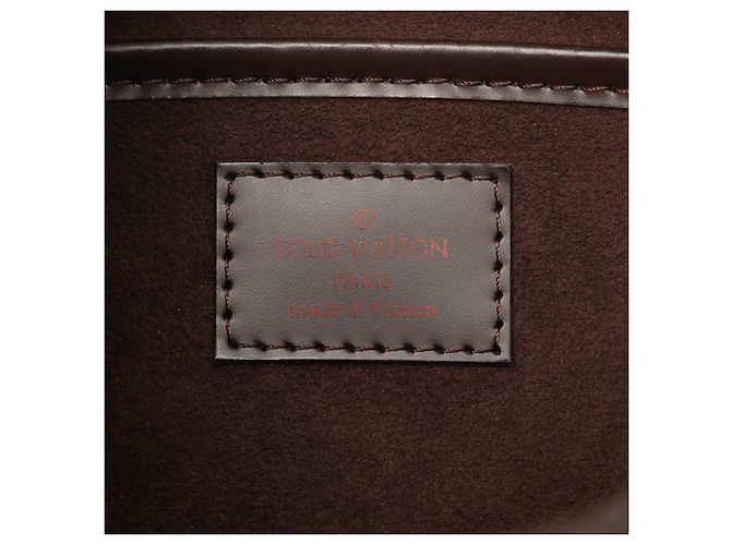 Louis Vuitton Pochette Saint Louis Damier Ebene marrone - vista 5