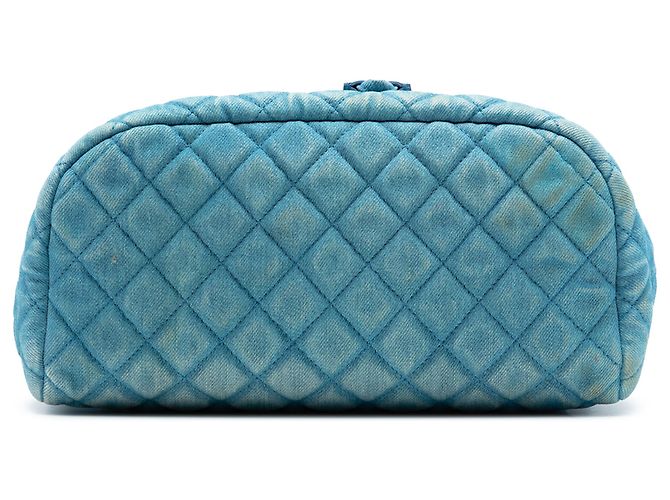 Mochila Chanel Blue Large Denim Urban Spirit Azul Azul claro - vista 3