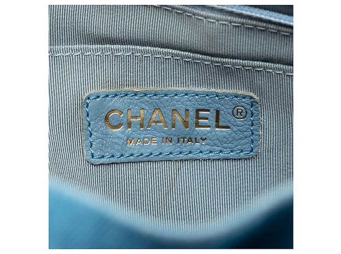 Mochila Chanel Blue Large Denim Urban Spirit Azul Azul claro - vista 5