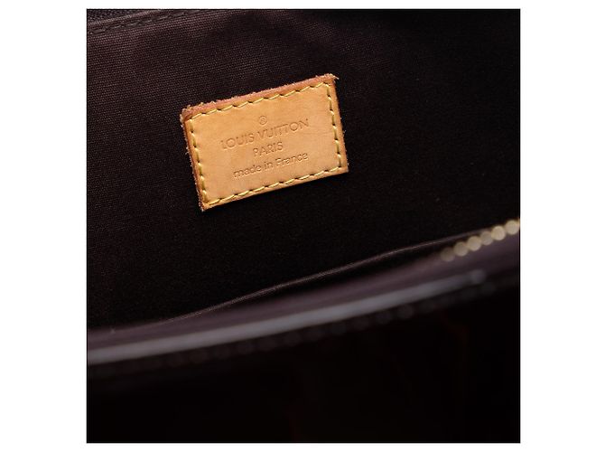 Louis Vuitton Purple Monogram Vernis Bellevue GM Porpora - vista 5