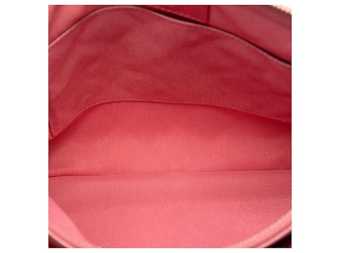 Chanel Kosmetiktasche Pink Medium Iridescent gestepptes Caviar - Ansicht 4