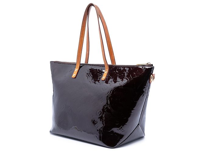 Louis Vuitton Purple Monogram Vernis Bellevue GM Porpora - vista 2