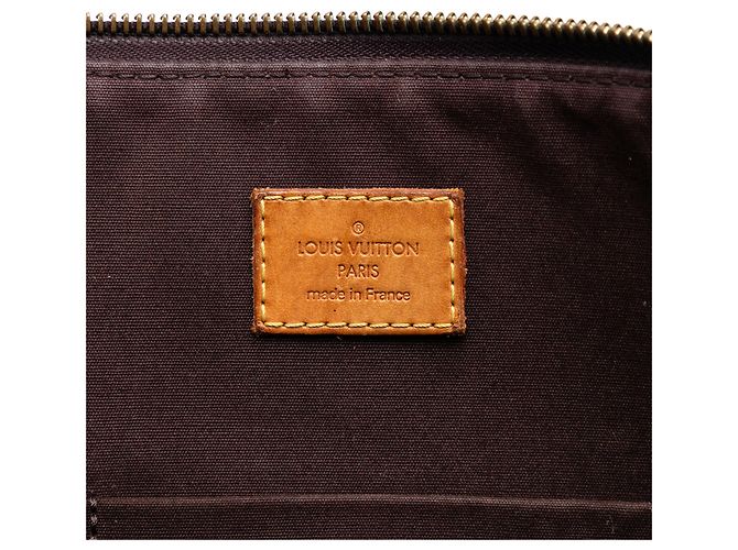Louis Vuitton Purple Monogram Vernis Bellevue GM Porpora - vista 5