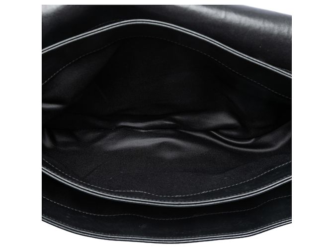 Borsa Chanel Black Patent Camellia Flap Bag Nero - vista 4