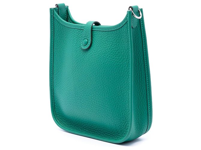 Hermès Green Taurillon Clemence Evelyne I TPM Verde - vista 2