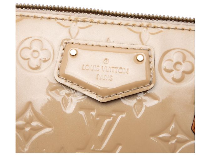Louis Vuitton Beige Monogram Vernis Montebello MM - vista 5