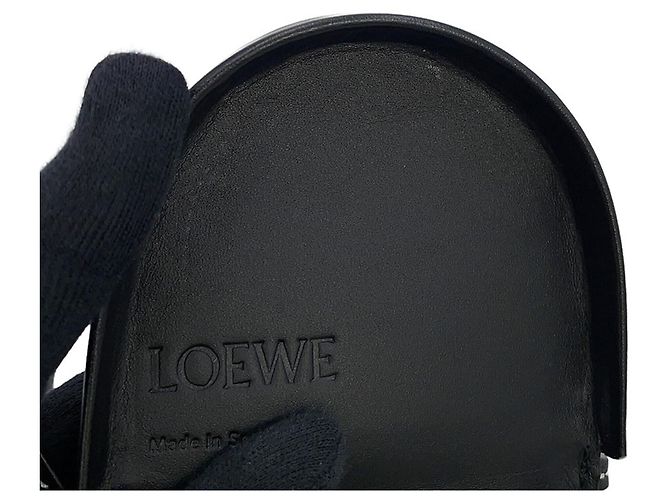 Monedero de piel de becerro Loewe negro - vista 10