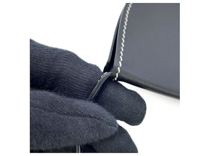 Monedero de piel de becerro Loewe negro - vista 13