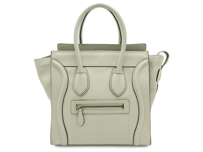 Céline CELINE Luggage Micro Shopper Tragetasche Grau - Ansicht 2