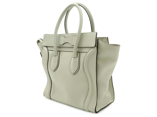 Céline CELINE Luggage Micro Shopper Tragetasche Grau - Ansicht 3