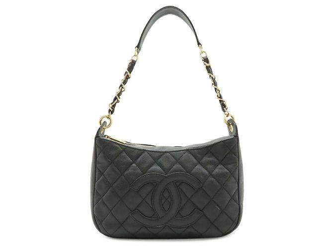Borsa a Spalla Chanel Matelassé Chain Nero - vista 2