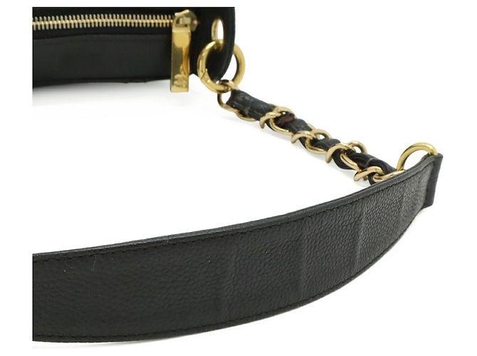 Borsa a Spalla Chanel Matelassé Chain Nero - vista 6