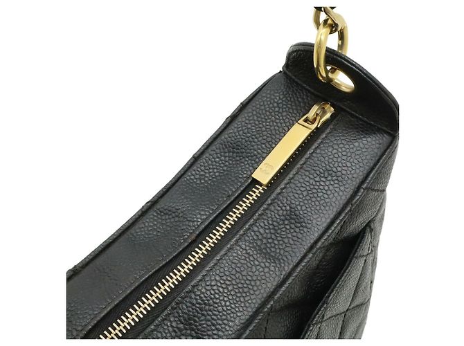 Borsa a Spalla Chanel Matelassé Chain Nero - vista 7