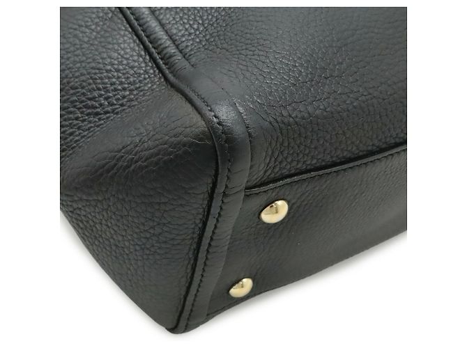 Borsa Tote Soho Interlocking G Gucci Nero - vista 4