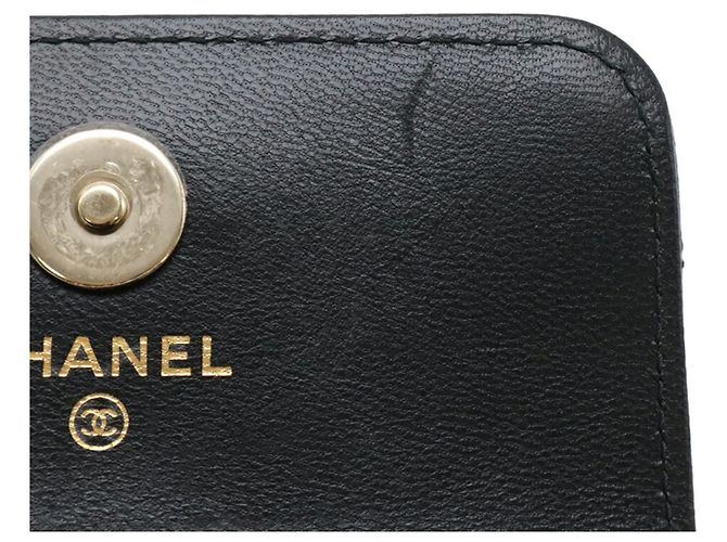 Timeless Pochette de cintura mini Chanel Matelassé Coco Mark Negro - vista 8